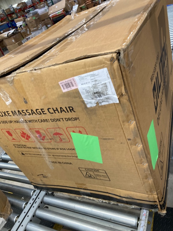 Photo 1 of ***(SELLING AS IS -SELLING AS PARTS)***
BILITOK Zero Gravity Full Body Massage Chair Recliner Includes Heating, Airbags, Bluetooth Speaker, Foot Roller, and Touch Screen Blue
