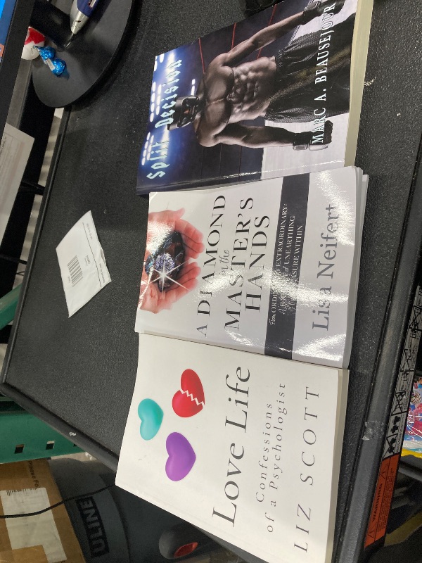 Photo 1 of 1Love Life: Confessions of a Psychologist, 
 1 diamond in the master's hand ,
 1 spilt decision
3 books all together