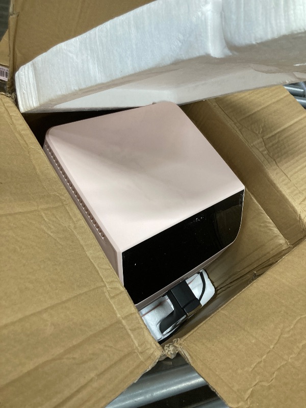 Photo 1 of ***(SELLING AS PARTS ONLY -DOESN'T TURN ON)***  
Air Fryer, Beelicious 8-in-1 Smart Compact 4QT Air Fryers, Shake Reminder,450°F Digital Airfryer with Flavor-Lock Tech, Tempered Glass Display, Dishwasher-Safe & Nonstick, Fit for 1-3 People, Pink