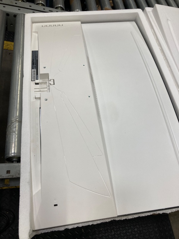 Photo 1 of ***PARTS ONLY***
Gawfolk 27 Inch Curved Gaming Monitor, FHD 1080P, 180Hz, 1800R Curvature, Frameless, White
