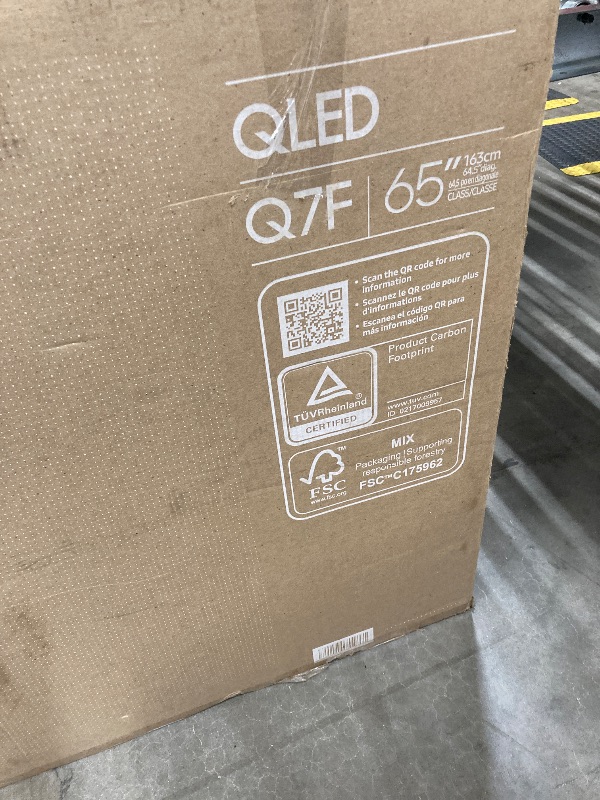 Photo 1 of ***(SELLING AS PARTS ONLY-SCREEN BROKEN/CRACKED)***
Samsung 65-Inch Class QLED Q7F Series Samsung Vision AI Smart TV (2025 Model, 65Q7F) Quantum HDR, Object Tracking Sound Lite, Q4 AI Gen1 Processor, 4K upscaling, Gaming Hub, Alexa Built-in