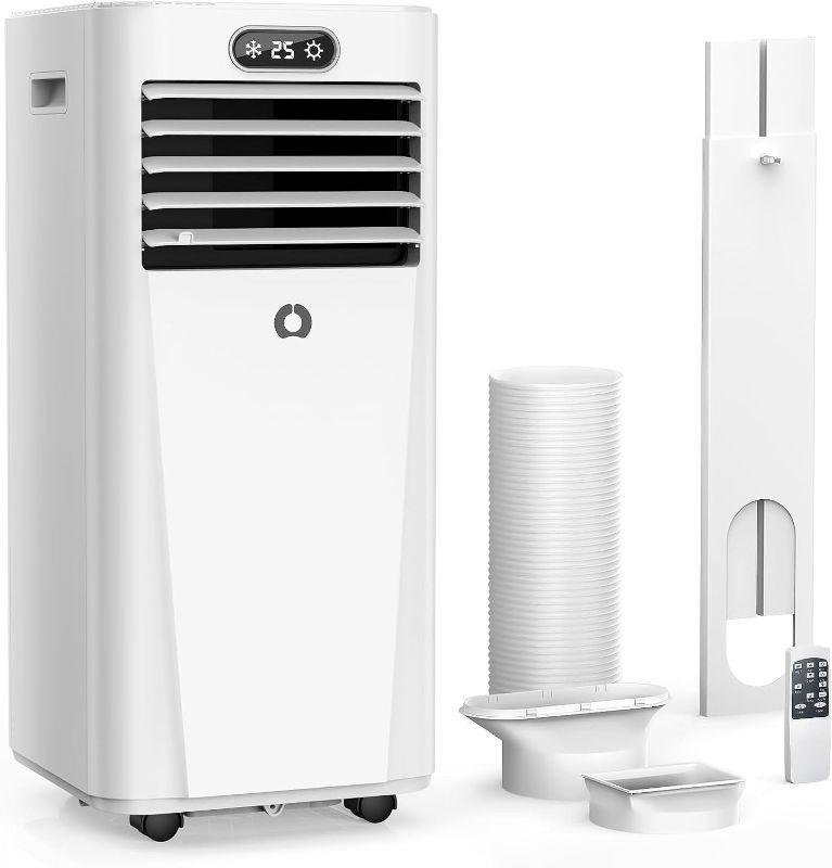 Photo 1 of **SHUTS OFF/PARTS ONLY/NO WINDOW KIT**Portable Air Conditioners,10,000 BTU 3-in-1 Portable AC unit for Rooms up to 450 Sq. Ft, Featuring 24H Timer, Smart Sleep Mode, Window Kits Included, Perfect for Bedrooms, Kitchens, and Apartments.