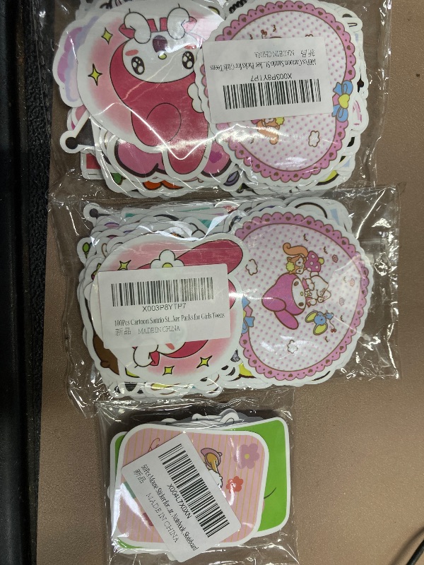 Photo 1 of 100Pcs Cartoon Stickers for Kids x3