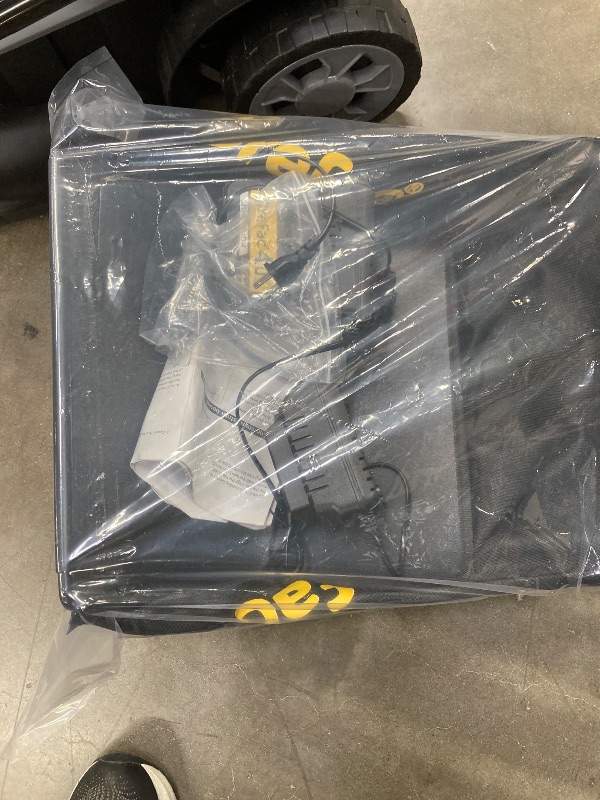 Photo 1 of ***(MISSING PARTS-SELLING AS IS )*** 
Brefac 40V (2 x 20V) 17'' Cordless Lawn Mower, Multi-Functional Grass Cutter  6 Adjustable Height Settings, Durable Manganese Steel Blades, Easy to Use for Medium to Large Lawn  ***(SOME SCUFFS/SCRATCHES, BOX RIPPED/T