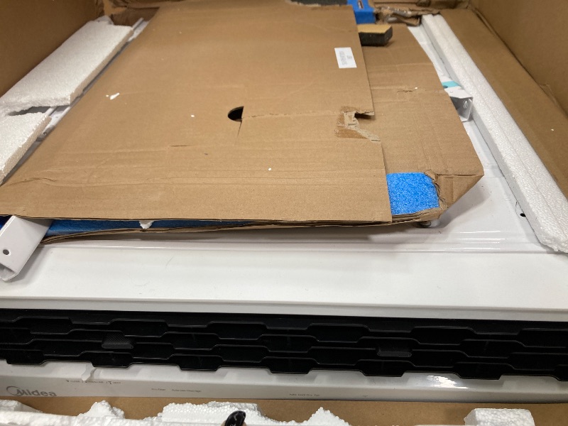 Photo 1 of Midea 18,000 BTU Smart Inverter Window Air Conditioner with APP, Alexa Control, 208/230V AC Unit Cools up to 1,000 Sq. Ft, Quiet Operation, Energy Saving, Remote & Easy Installation Kit, White