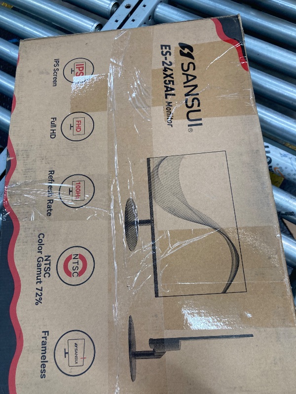 Photo 1 of ***PARTS ONLY***
SANSUI Computer Monitor 24 inch IPS Eye Care 1080P Display HDMI,VGA Ports with 178° Viewing Angle/Frame-Less/Tilt/VESA Compatible for Office and Home