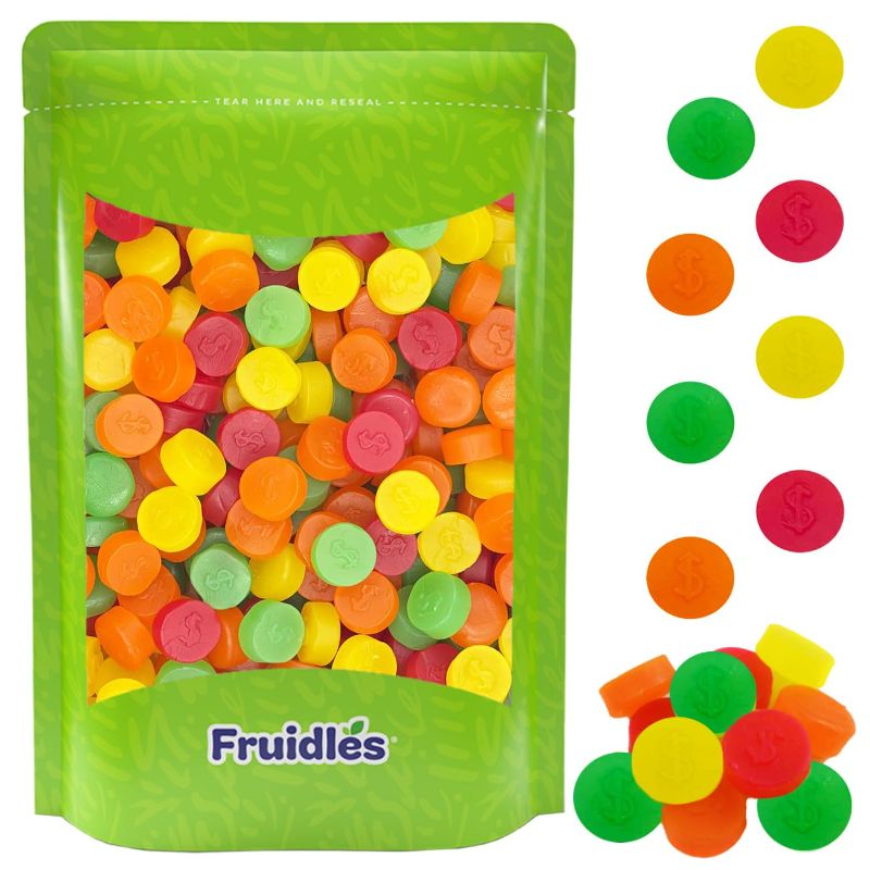 Photo 1 of **BB 7/10/26**Fruidles Assorted Fruit JuJu, Delicious Jelly Gummy Candy, Fun and Festive Holiday Snacking, Party Favor (1 Pound)