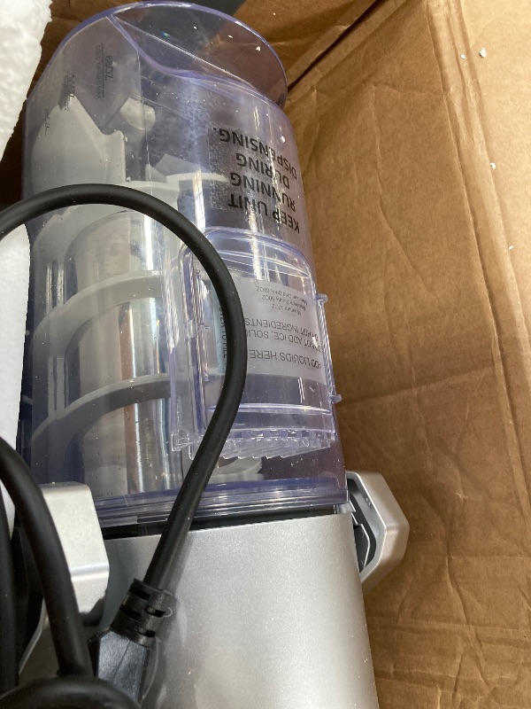 Photo 1 of **PARTS ONLY**Slushie Machine for Home 15-60Mins - 88oz Slushy Machine Maker No Ice Needed Self Cleaning, Frozen Drink Machine, 7 Preset Programs for Margarita, Frappés, Milkshakes, Soda, Fruit Juice Slushies