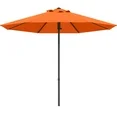 Photo 1 of **BROKEN/PARTS ONLY**ABCCANOPY 9ft Outdoor Market Hand Push Patio Umbrella,12+Colors, Orange