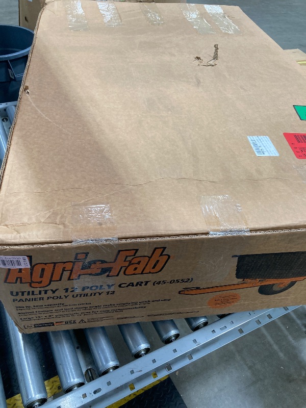 Photo 1 of Agri-Fab 10-cu ft Plastic Dump Cart, 650-lb Capacity