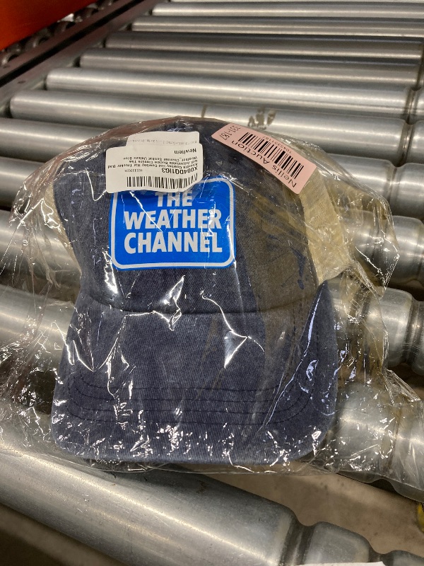 Photo 1 of  Trucker Dad Gift Adjustable Buckle Closure The Weather_Channel Sunhat Unisex Blue