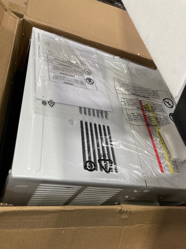 Photo 1 of PHNT12CC Clearview Air Conditioner 12,000, Inverter Technology, Ultra Quiet, Medium Rooms up to 550 Sq. FT, Full Window View with Easy Installation, Energy-Efficient Cooling, 12200 BTU, White
