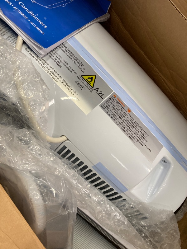 Photo 1 of 14,000 BTU Portable Air Conditioner Cools Up to 700 Sq.Ft, 3-IN-1 Quiet Portable AC Unit with Remote Control & Installation Kits for Large Room, Smart/Sleep Mode, Auto Swing, 24H Timer