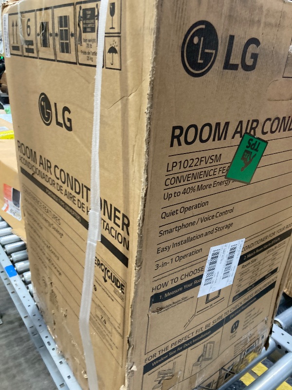 Photo 1 of 10,000 BTU (SACC) / 14,000 BTU (ASHRAE) DUAL Inverter Smart Portable Air Conditioner
LP1022FVSM