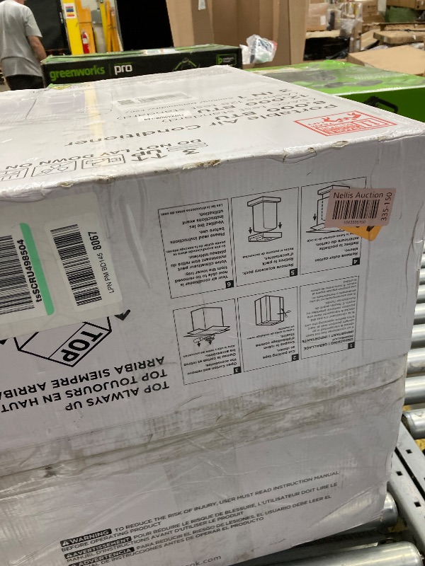 Photo 1 of 12000 BTU Portable Air Conditioners Cools Up to 500 Sq.Ft, Portable AC Unit with Cool, Dry, Fan Modes, Standing AC Unit with Remote Control and Installation Kit