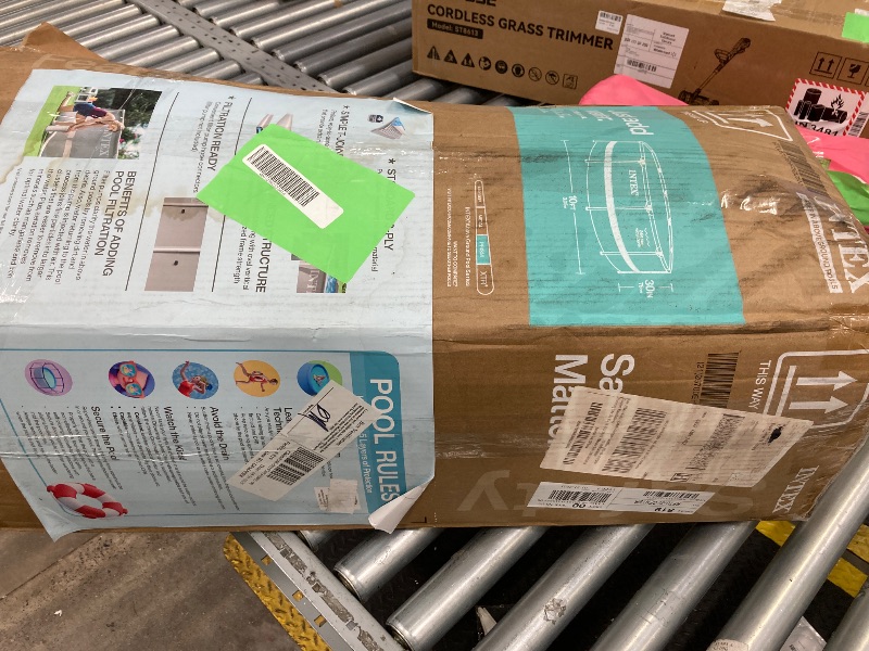 Photo 1 of ***PARTS ONLY***
Intex 26700EH 10ft x 30in Prism Metal Frame Above Ground Backyard Swimming Pool (Pump Not Included)
