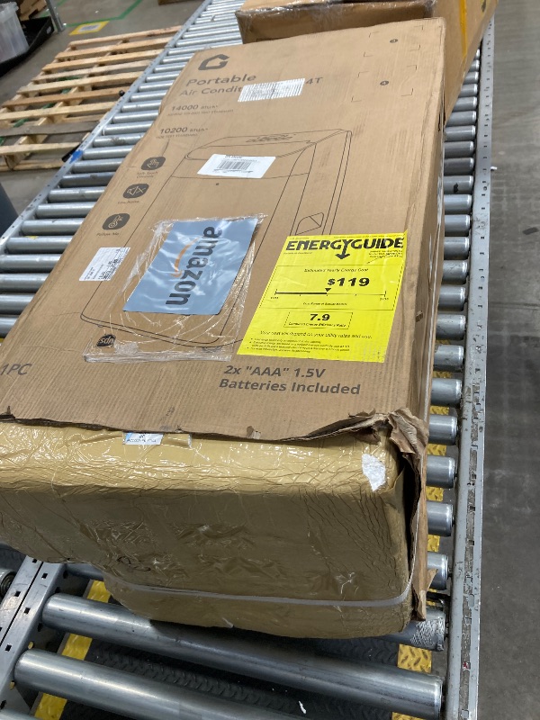 Photo 1 of 14000 BTU Portable Air Conditioners with Remote Control, 3-In-1 Energy Efficient AC Unit with Fan & Dehumidifier, Smart/Sleep Mode,3 Speed, Auto Swing, 24H Timer, Cools Room Up to 700 Sq.Ft