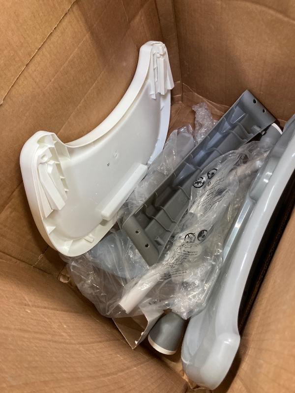 Photo 1 of ***(MISSING PARTS- SELLING AS PARTS ONLY)*** 
HENG Co. 4 in 1 Baby High Chair, Foldable Toddler Dining Booster Seat, for 0-24 Months Infants,Gray
