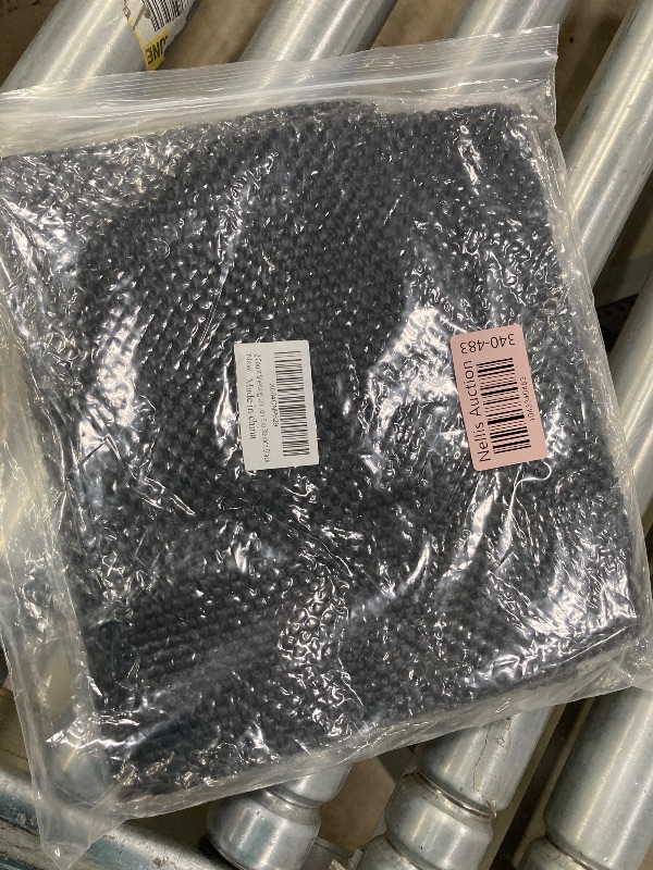 Photo 1 of 2 Count Shelving Liners for Lazy Susans Round Mesh Liner for Cabinet Circular, Non Slip 30-inch Black