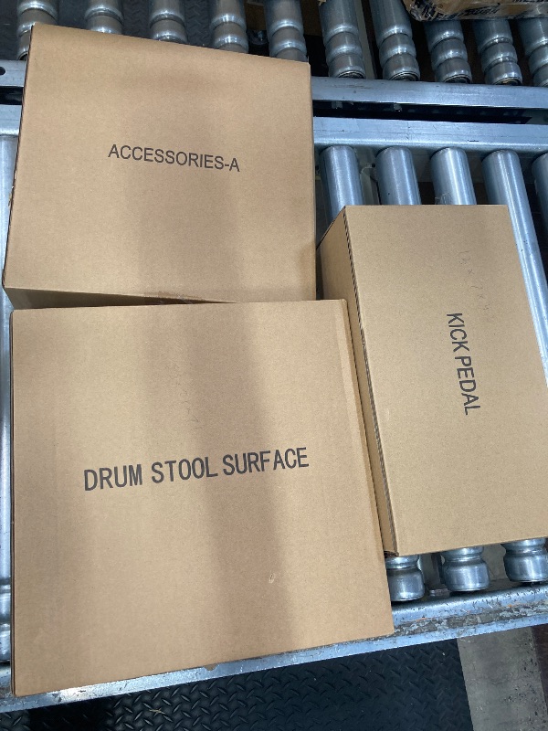 Photo 1 of ***(PARTS ONLY -SET INCOMPLETE/MISSING PARTS -SELLING AS PARTS ONLY)*** 
Donner DED-200 Electric Drum Sets with Quiet Mesh Drum Pads, 2 Cymbals w/Choke,  and 450+ Sounds, Throne, Headphones, Sticks, USB MIDI, Melodics Lessons 