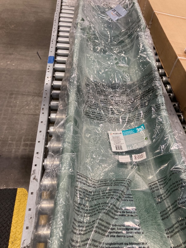 Photo 1 of 9' Alpine Wave Slide Plastic Slide Attachment for 5 Foot Deck Heights- for Outdoor Swing Sets and playhouses, Green

