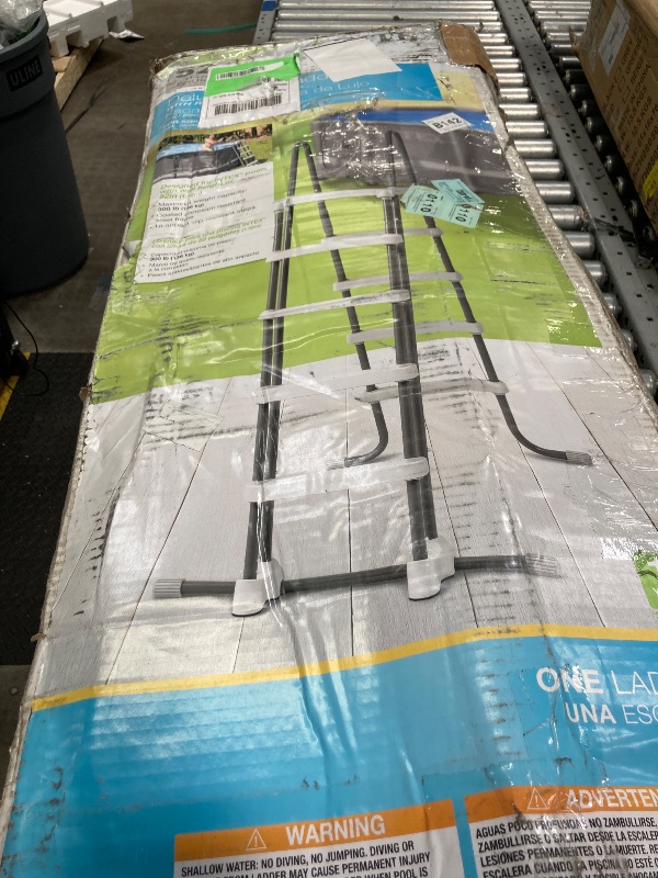 Photo 1 of ***MISSING PARTS***Intex 52 Inch Pool Ladder With 5 Removable Steps
