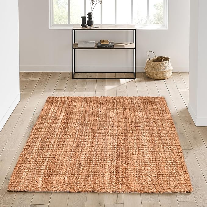 Photo 1 of 6 in” square natural color area rug