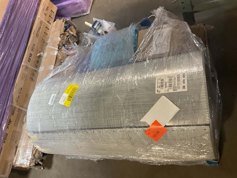 Photo 1 of *NOT IN BOX* Blue Wave NB19789 Capri Steel Wall Package-15-ft Round 48-in Deep Above Ground Swimming Pool, Gray