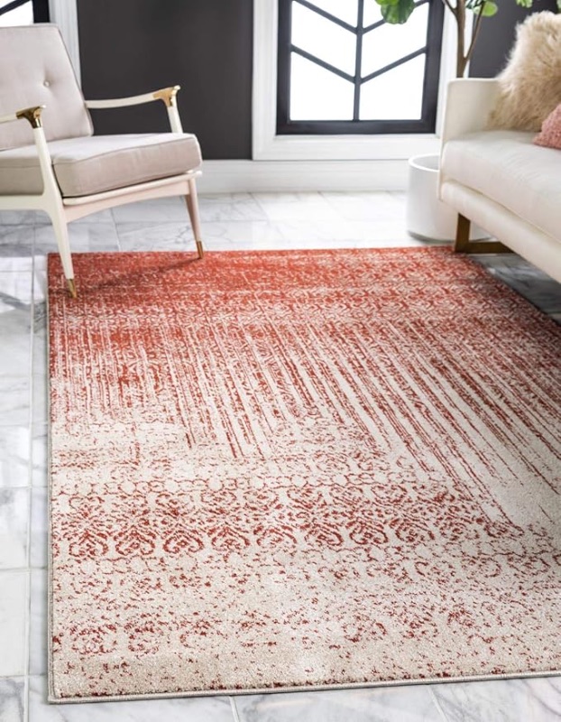 Photo 1 of *DESIGN MAY VARY* Natco Home Indoor/Outdoor Fresco Collection Area Rug 4ft 11in x 6ft 6in 