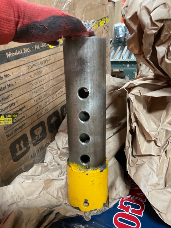 Photo 1 of *FINAL SALE/ NO RETURNS* Omega 34100 Black Air Jack/Support Stand - 10 Ton Capacity