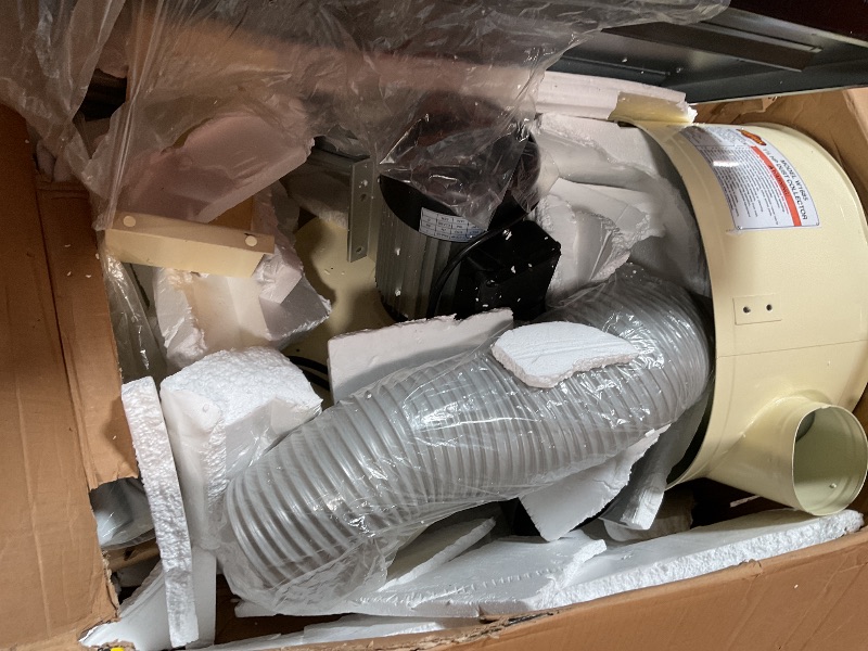 Photo 1 of *FOR PARTS ONLY* Shop Fox W1685-1-1/2 HP Dust Collector,White