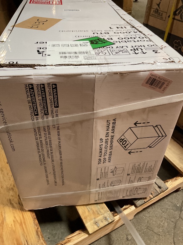 Photo 1 of 14000 BTU Portable Air Conditioners for Room up to 700 Sq. Ft, 3-IN-1 Portable AC Unit with Fan Dehumidifier, Drainage-free Cooling, 48 dB Quiet Sleep Mode, 24H Timer, Auto Swing, Windows Kit Included