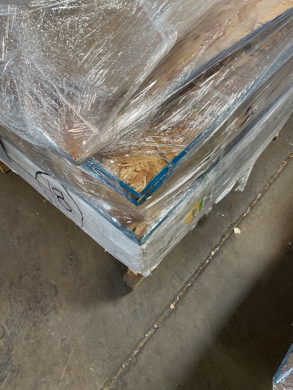 Photo 1 of **3 LONG PALLETS // LONGEST PALLET IS 122 INCHES LENGTH// WILL NEED A TRUCK TO PICKUP** Handy Home Products Windemere 10x12 Do-it-Yourself Wooden Storage Shed with Floor, Beige