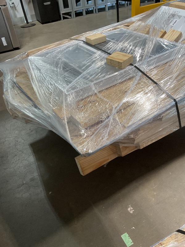 Photo 1 of **3 LONG PALLETS // LONGEST PALLET IS 122 INCHES LENGTH// WILL NEED A TRUCK TO PICKUP** Handy Home Products Windemere 10x12 Do-it-Yourself Wooden Storage Shed with Floor, Beige