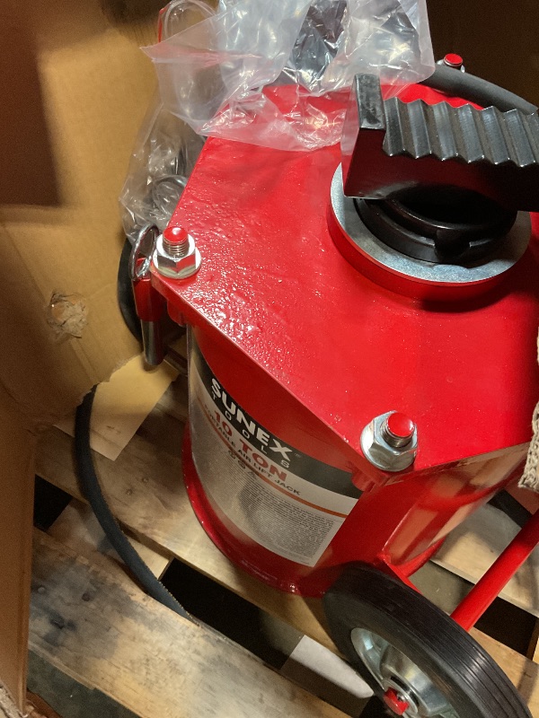 Photo 1 of *PARTS ONLY/ FINAL SALE/ NO RETURNS* SUNEX TOOLS 6710 10-Ton, Portable, Air Lift Jack