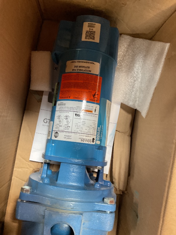 Photo 1 of Goulds GT10 Irri-Gator self Priming Centrifugal Pump - 1 hp