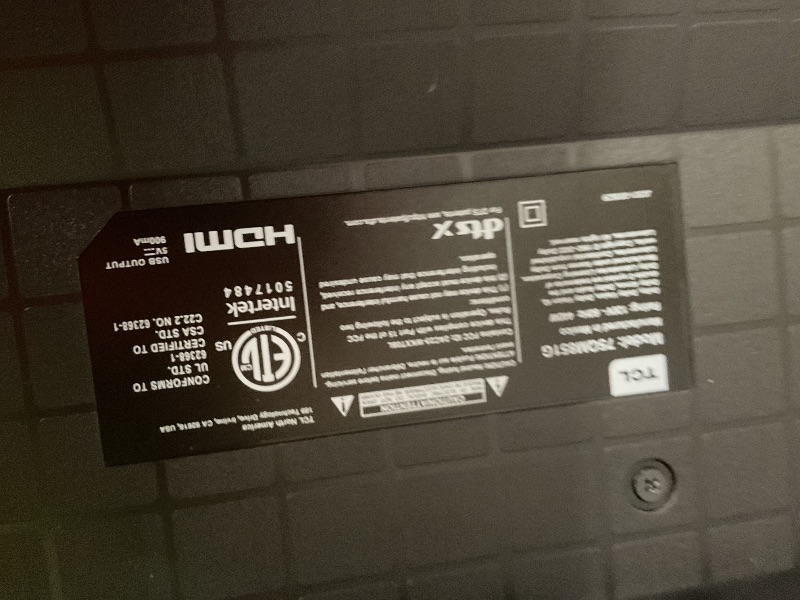 Photo 1 of **DOES NOT FUNCTION. CRACKED SCREEN**TCL 75-Inch QM85 QLED 4K Smart QD-Mini LED TV with Google TV (75QM851G, 2024 Model) Dolby Vision IQ HDR, Dolby Atmos, Game Accelerator up to 240Hz, Voice Remote, Works with Alexa, Streaming Television