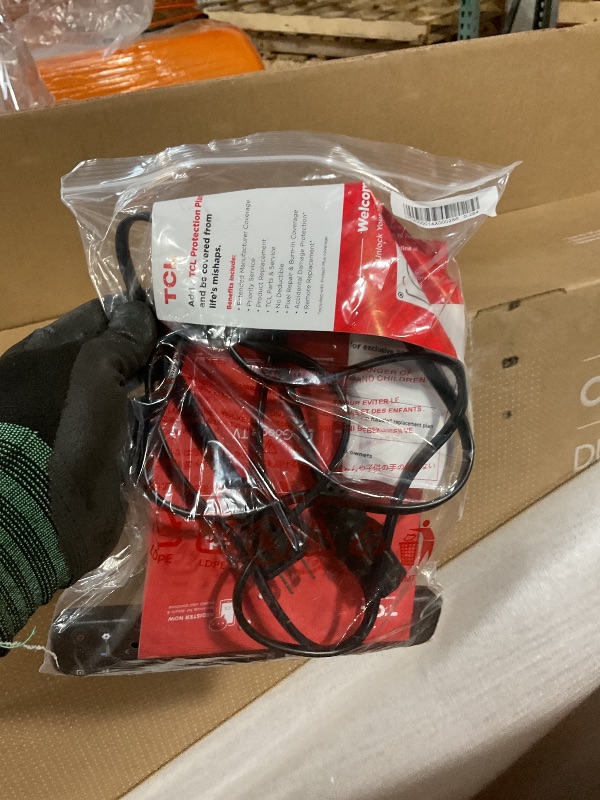 Photo 1 of **DOES NOT FUNCTION. CRACKED SCREEN**TCL 75-Inch QM85 QLED 4K Smart QD-Mini LED TV with Google TV (75QM851G, 2024 Model) Dolby Vision IQ HDR, Dolby Atmos, Game Accelerator up to 240Hz, Voice Remote, Works with Alexa, Streaming Television