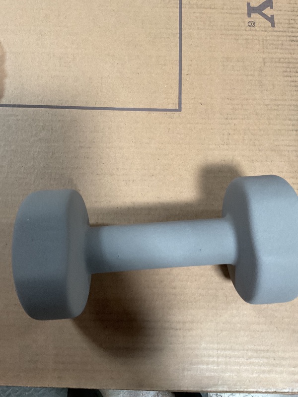 Photo 1 of 15LBS Yes4All Neoprene Coated Dumbbell Hand Weight Sets - Multiple Weight Options with Rack, Anti-roll, Anti-Slip, Hexagon Shape