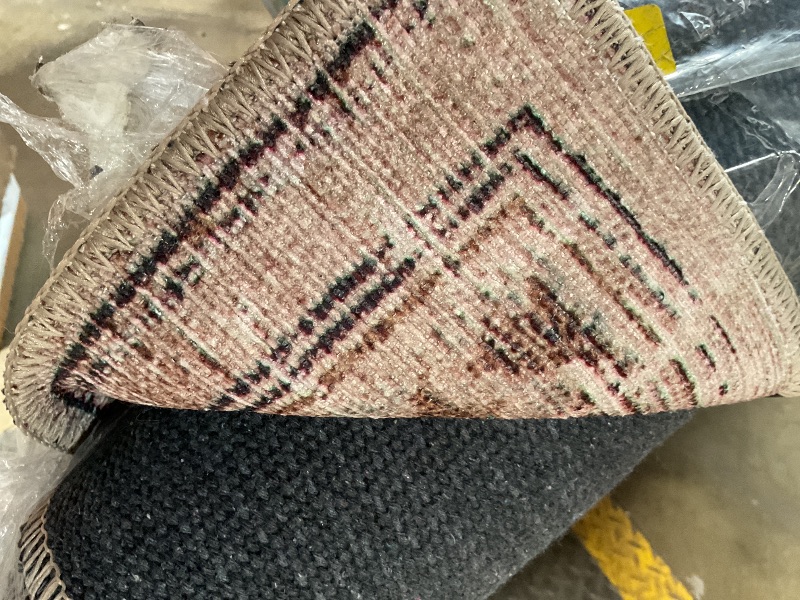 Photo 1 of *SIZE UNKNOWN Amber Lewis x Loloi Georgie GER-06 AL BORDEAUX / ANTIQUE Area Rug 