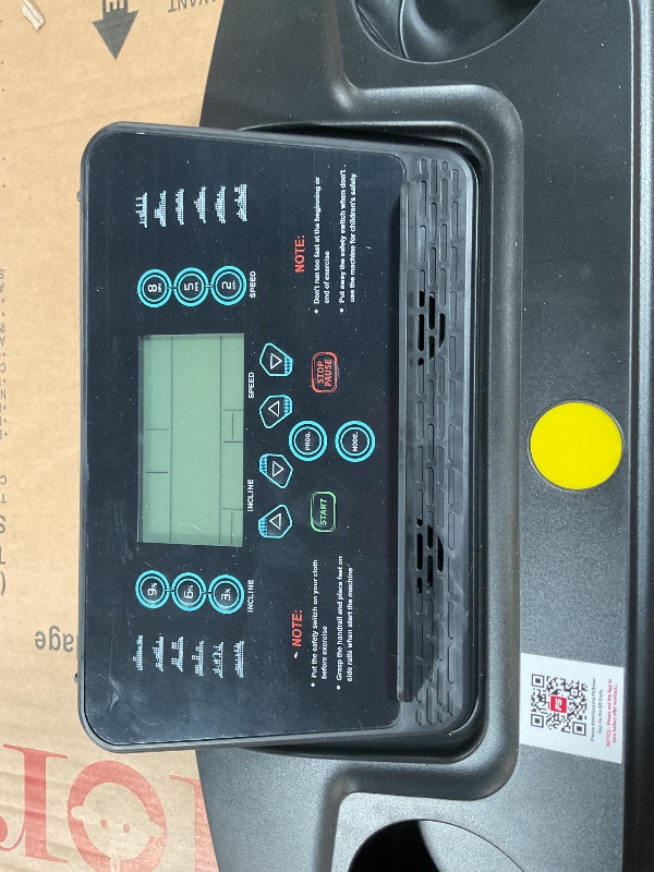 Photo 1 of 2.5HP Motorized Treadmill