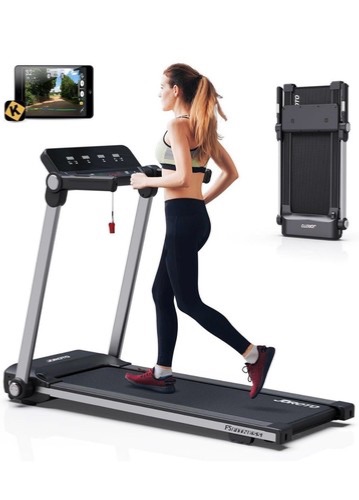 Photo 1 of *BRAND UNKNOWN Folding Treadmill with Bluetooth&App Portable with Led Display, 9programs