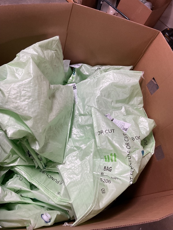 Photo 1 of 48x48 Woven Polypropylene CargoTuff Dunnage Bag *UNKNOWN AMOUNT IN BOX