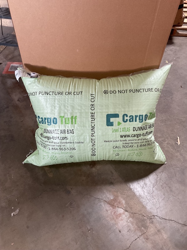 Photo 1 of 48x48 Woven Polypropylene CargoTuff Dunnage Bag *UNKNOWN AMOUNT IN BOX 