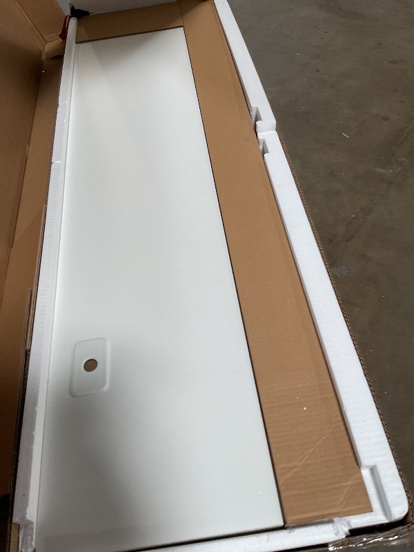 Photo 1 of *MISSING HARDWARE* SHW 55 x 28 Inches Electric Height Adjustable Standing Desk with Drawer and Memory Preset, Maple