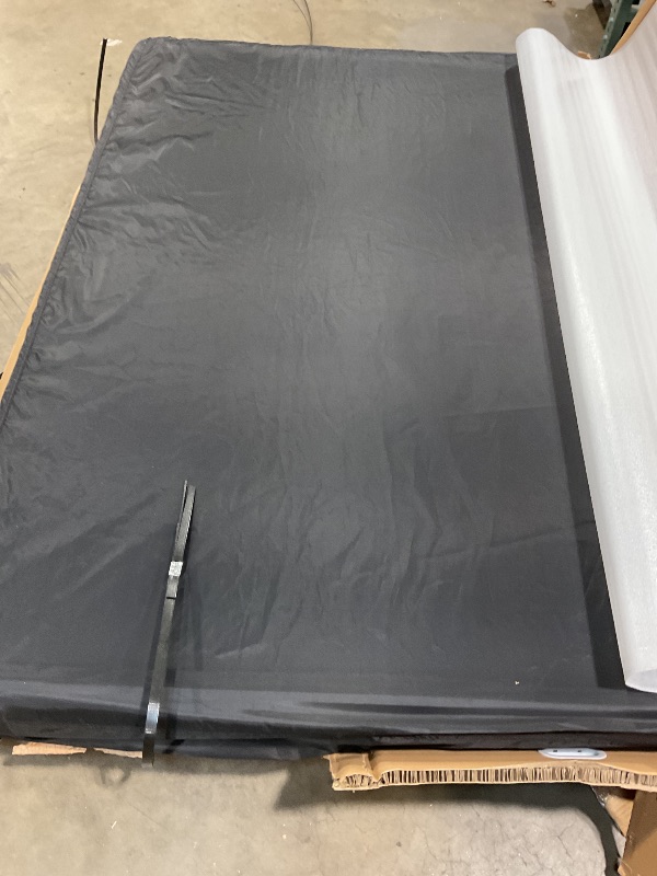Photo 1 of *HOLE ON PLATE* Sanhima Rooftop Tent Hard Shell - Hotham Overland Aluminium Roof Top Tent w/Larger Space, LED Strip Light & Skyview Window, 2” Thick Mattress, for Car SUV Truck Camping, 2-3 People, Gray