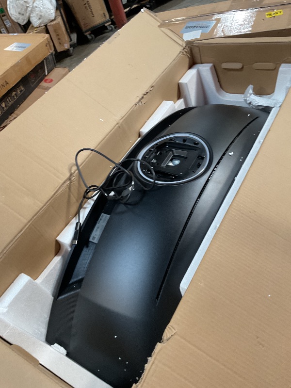 Photo 1 of **FOR PARTS/NON-FUNCTIONAL** SAMSUNG 49" Odyssey G9 (G95C) Series DQHD 1000R Curved Gaming Monitor, 240Hz, 1ms(GtG), DisplayHDR 1000, AMD FreeSync Premium Pro, Eye Saver Mode, Auto Source Switch+, LS49CG950ENXZA, 2024