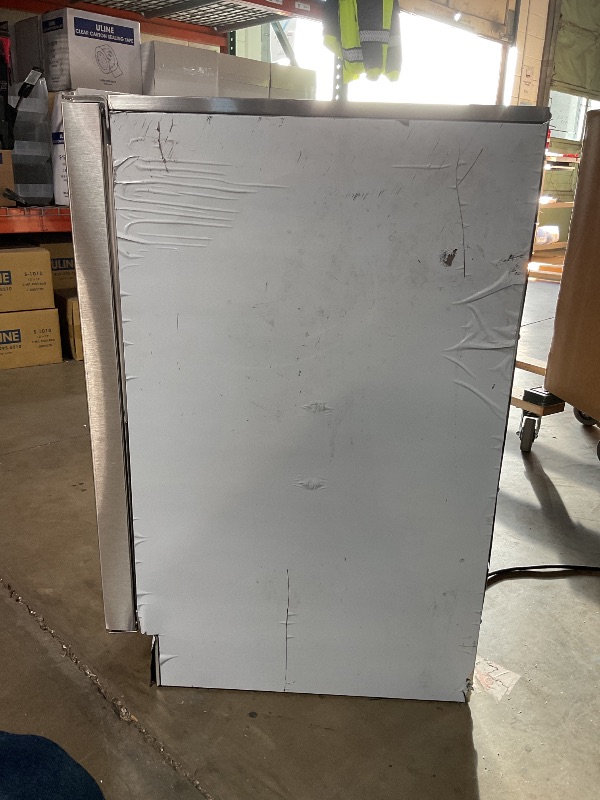 Photo 1 of *OUT OF BOX, FEW SCRATCHES AND DENTS, SEAL*Ice-O-Matic 85 Lb. Outdoor Rated Ice Maker With Drain Pump - Stainless Steel - GEMU090 - GEMU090 + KPU090