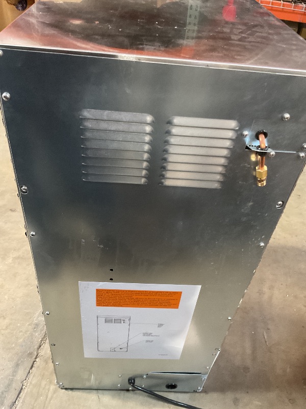 Photo 1 of *OUT OF BOX, FEW SCRATCHES AND DENTS, SEAL*Ice-O-Matic 85 Lb. Outdoor Rated Ice Maker With Drain Pump - Stainless Steel - GEMU090 - GEMU090 + KPU090