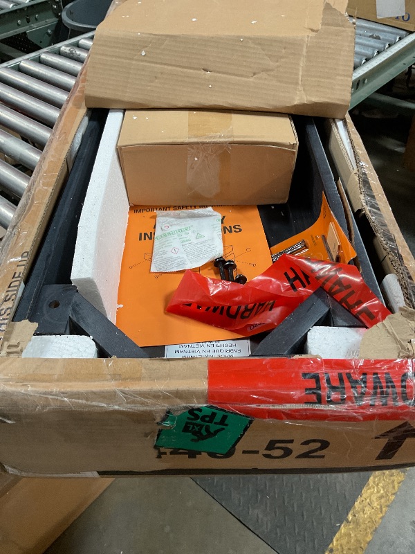 Photo 1 of *SKIRT CRACKED, MISSING SOME HARDWARE*Signature Design by Ashley Furniture Torjin Urban Counter Height Dining Room Table, Two-tone Brown